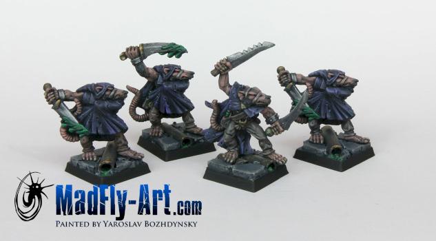 Skaven Assassins by MadFlyArtStudio