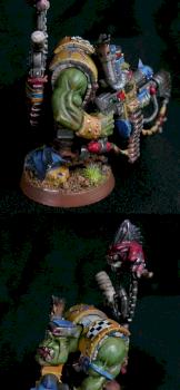 Ork Nob with Burna by thatguyjames
