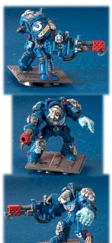 Terminator with Flamer - Space Hulk Ready! by mekman