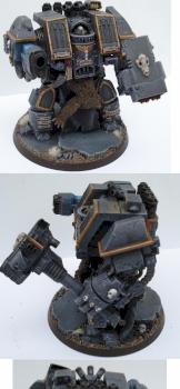 Space Wolves Dreadnought by Theambit