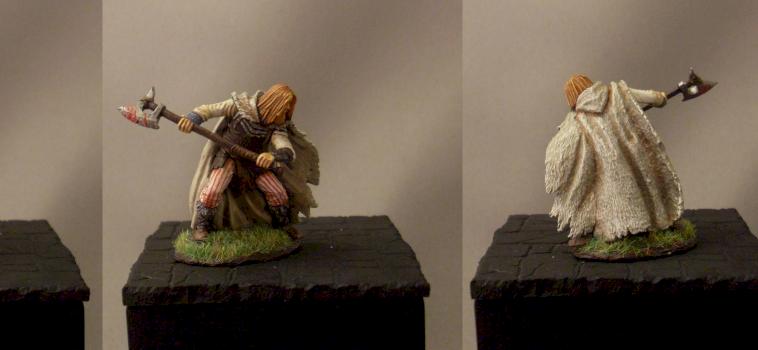 Wildling with great axe by Verdemis