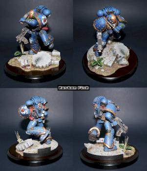 Brother Thiel - Pre Heresy Praetor Pattern Ultramarine by Bunnyfish