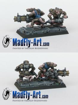 Skaven Ratling Gun by MadFlyArtStudio