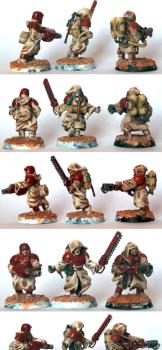 imperial guard  in coats / conversion by radegast6