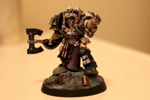 Librarian in Terminator Armor by visionvoid