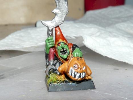 night goblin bigboss from skull pass by Malus Darkblade Kapek