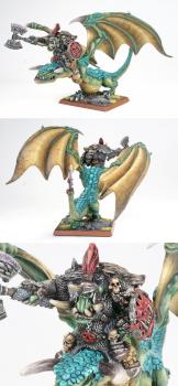 Orc Warboss on Wyvern by TKNY