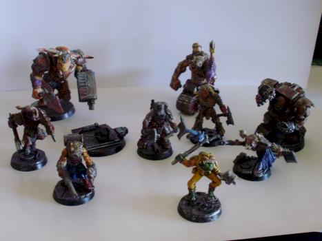 Space pirate beastmen gang by Phenix