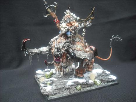 Ogre Kingdoms Stonehorn by njc2601
