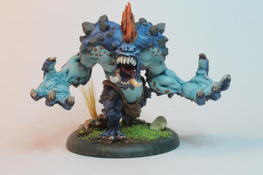 Trollbloods Dire Troll Mauler by Okiemurse