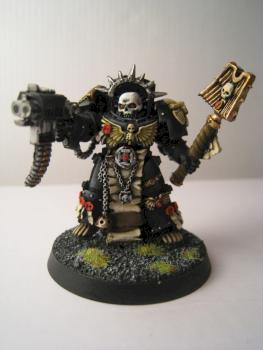 Chaplain on terminator armour by xibalba