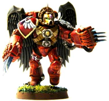 Blood Guard (Blood Angels Successor) Vanguard Veteran w Lighting Claws by lupusj