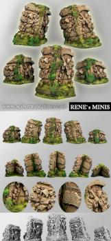 Angels Temple Ruins Terrain#2 by rene
