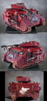 Red Space Wolves Predator by andee