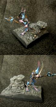 Warriors of Chaos Tzeentch Sorcerer Lord by Adrianbreilly