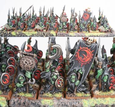 Night Goblins with Spears by TKNY