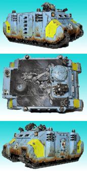 Space wolfs rhino by MadGrakk