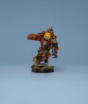 Blood Angels Sergeant with Power Fist 2 by slickwilly79
