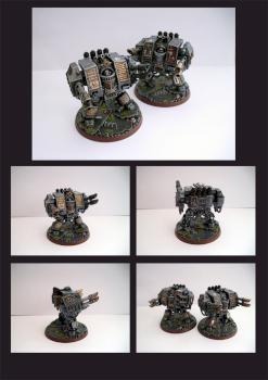 Grey Knight Dreadnoughts by Scott Edwards