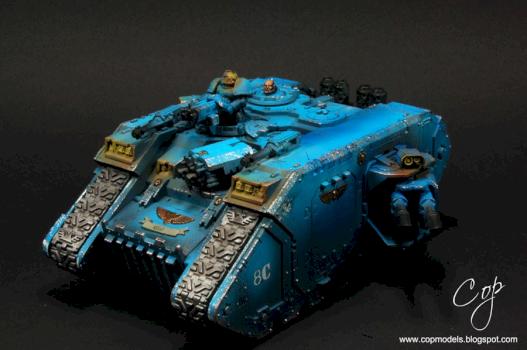 Space Marine LandRaider for Ebay by Cross
