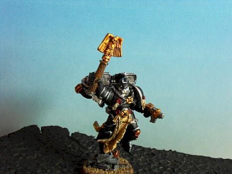 Space Marine Priest by DeamonX