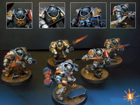 Grey Knight Terminator Squad by falconator