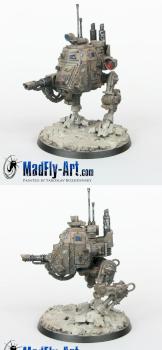 Imperial Guard Sentinel by MadFlyArtStudio