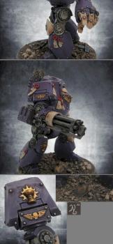 Soul Drinker's Contemptor Pattern Dreadnought by Sarpedon