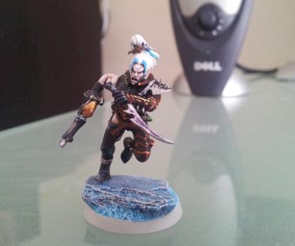 Obsidian Rose Wych Dark Eldar by frankencowx
