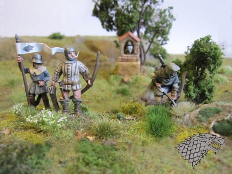 A Song of Ice and Fire - Skirmishers of House Stark by HdR Finarfin