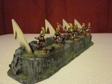 Eldar defense barrier by Hawkman Models