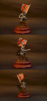 Confederate Standard Bearer, 1862 by abu