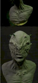 Daemon bust by Fedath