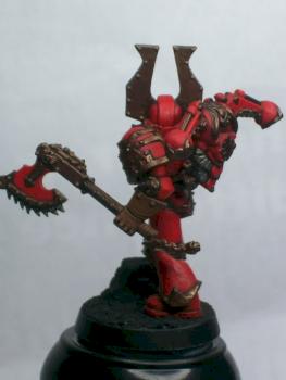 Khornate Bezerker (rear) by Draegon
