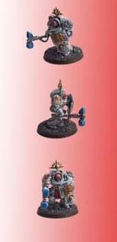 Assault Terminator Sergeant by Fufein