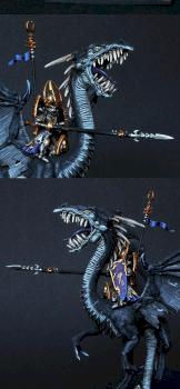 Dark Elf Dreadlord on Black Dragon by BloodyBeast.com