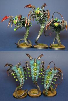 Necron Canoptek Wraiths by Byronic