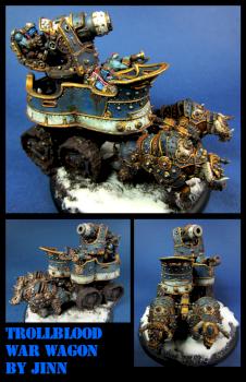 Trollblood War Wagon by jinn