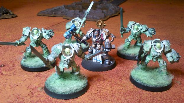 Ghost Knights and Mordrak Grey Knights by Virgilio