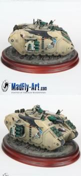 Land Raider Crusader by MadFlyArtStudio