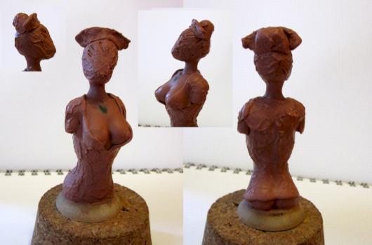 1/10th Scale Silent Hill Nurse Bust (NSFW) by Dark Zealot Studios