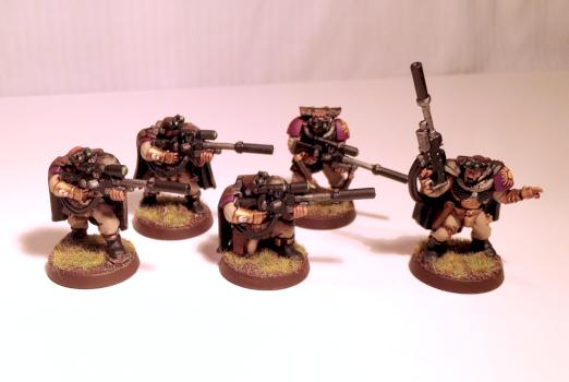 Unconquered Sun Marines Scout Snipers by Spanglo