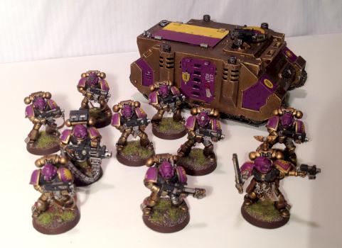 Unconquered Sun Second Company 2nd Tactical by Spanglo