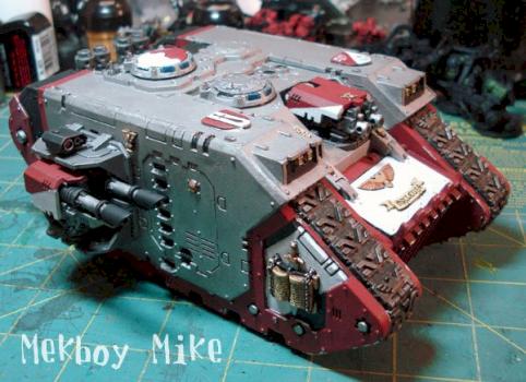 Grey Knights Land Raider by Spanglo