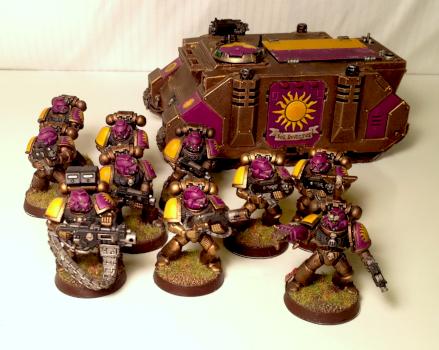 Unconquered Sun Marines Second Company 4th Tactical by Spanglo