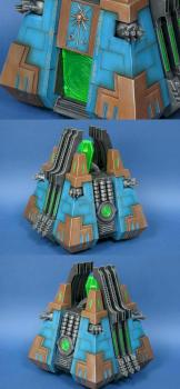 Necron Monolith by Byronic