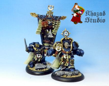 Marneus Calgar and honour Guard by Emilys Miniatures