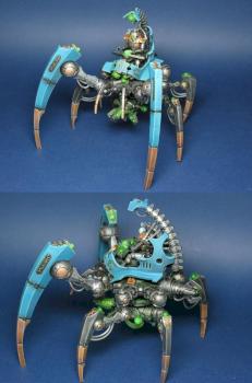 Necron Triarch Stalker by Byronic