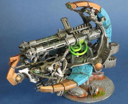 Necron Annihilation Barge by Byronic