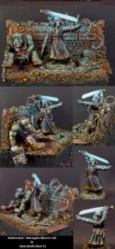 Death & Glory -- Steel Legion Officer by Xcorac